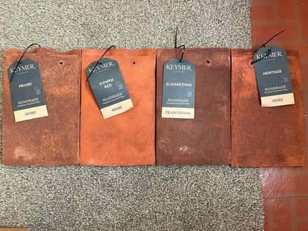 Photo of free 4 Keymer clay tiles (Bletchingley RH1) #1