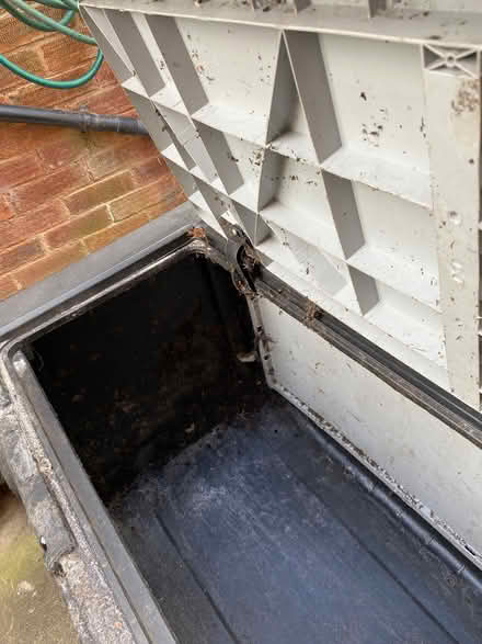 Photo of free Plastic garden storage box (Courthouse Green CV6) #3