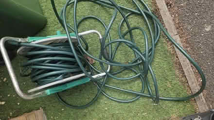 Photo of free Old hose pipe and reel (Thamesmead, SE28) #1
