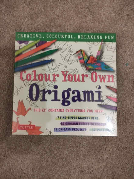 Photo of free Origami kit (Darby Green GU17) #1