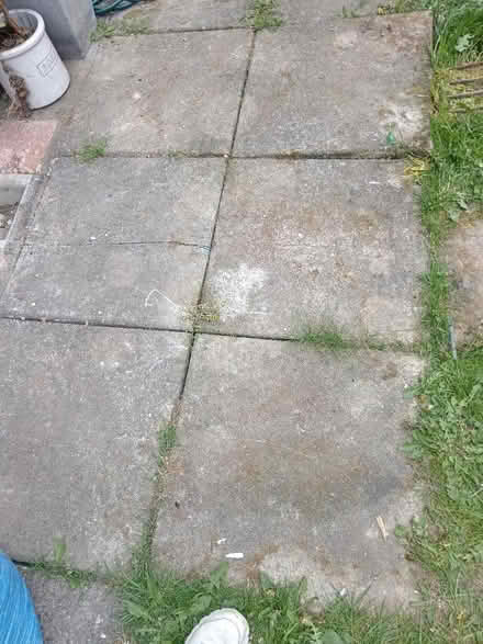Photo of free patio slabs (Whitwell S80) #1