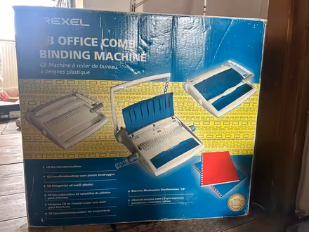 Photo of free Office Comb Binding Machine (West Thornton CR0) #1
