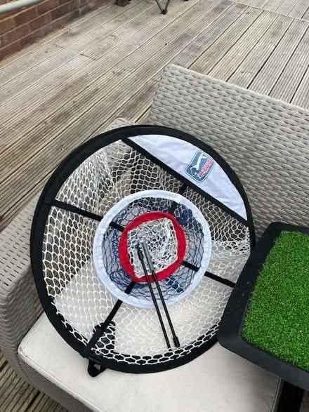 Photo of free Golf clubs, bag, Gold balls and practice mats (Woodley RG5) #2