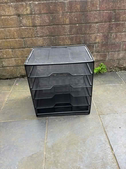 Photo of free Black Metal mesh filing rack (Dyke Road area BN1) #1