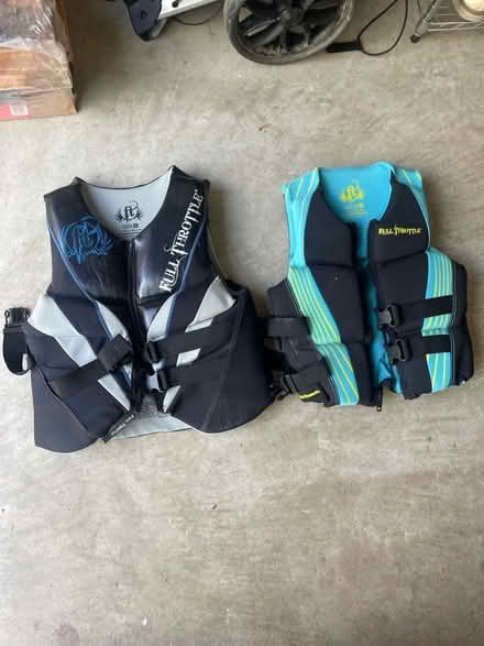 Photo of free Life vests (River Run) #1