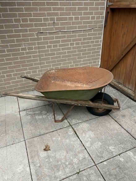 Photo of free Old wheelbarrow for scrap (Aurora SW) #1