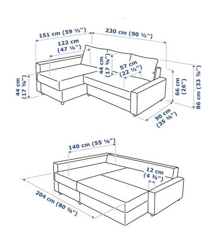 Photo of free Ikea sofa (SO19) #3