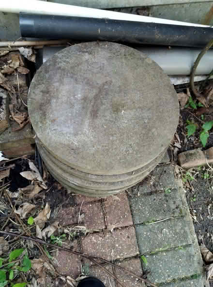 Photo of free Round garden slabs (Barkingside IG5) #2