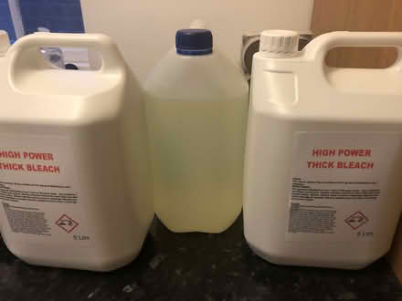 Photo of free 3 x 5 litres thick bleach. (Whaley Thorns NG20) #1