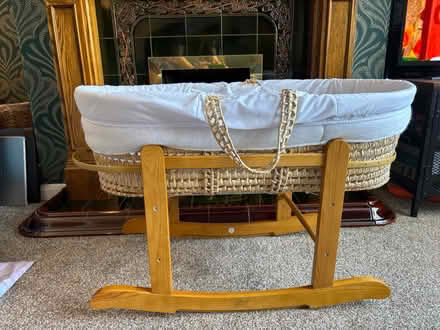 Photo of free Moses basket and stand (Norton Lees S8) #1