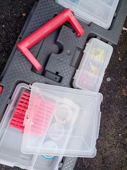 Photo of free Tool box (size on label pic) (Tavistock Avenue ST16) #3
