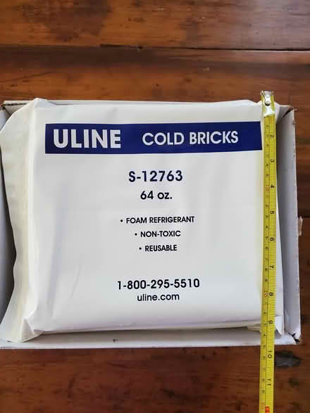 Photo of free 4 Uline cold bricks for ice chests (Capitol Hill) #1