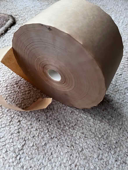 Photo of free Brown paper sticky tape large roll (St Andrew's BS6) #2