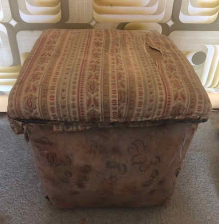 Photo of free Pre-war Foot stool box for restoration (Bramhall SK7) #1