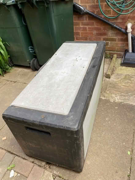 Photo of free Plastic garden storage box (Courthouse Green CV6) #1