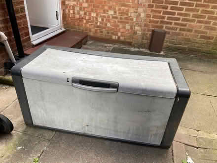 Photo of free Plastic garden storage box (Courthouse Green CV6) #2