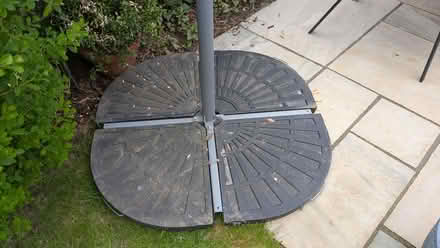Photo of free Cantilever Parasol - 3m round canopy (Stonefield ST15) #1