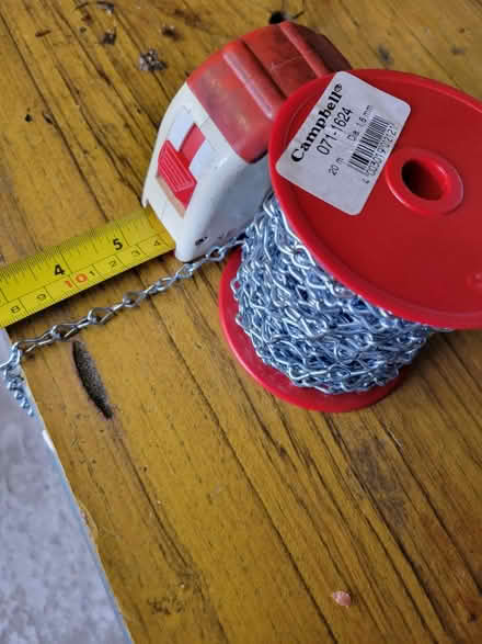 Photo of free Coil of light duty chain (Kirkby L32) #1