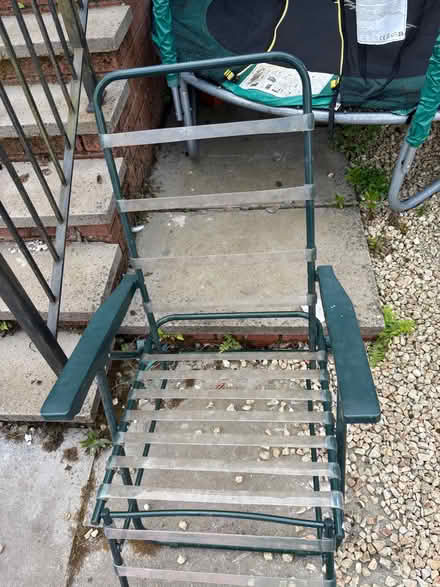 Photo of free Sunlounger and Cushion (Barrhead G78) #1