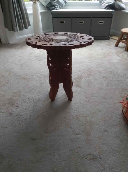 Photo of free Solid wood occasional table (N5 Highbury) #2