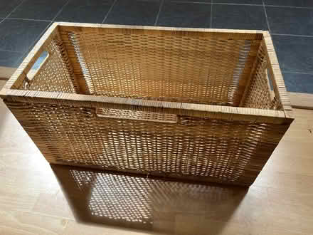 Photo of free 8 large Wicket storage baskets (Garvestone NR9) #1