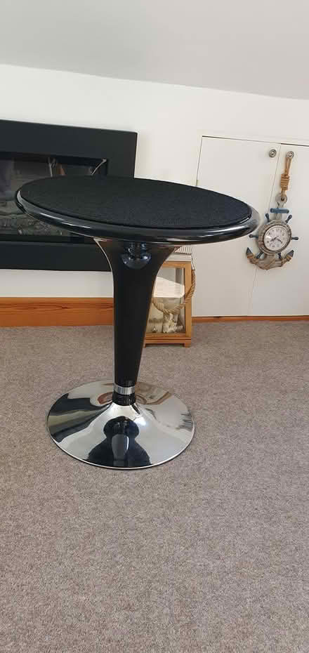 Photo of free small round swivel table (Hengistbury Head BH6) #1