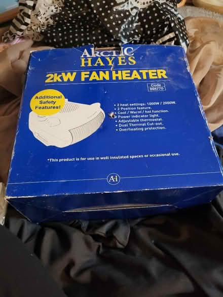 Photo of free Fan heater (Benson OX10) #1