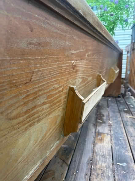 Photo of free Vintage church pew (Bloomingdale) #2