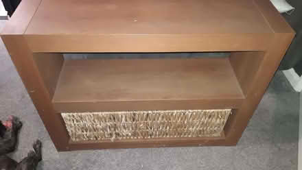 Photo of free TV stand/Sideboard and Matching cube coffee/side table (Bank Top DL1) #2
