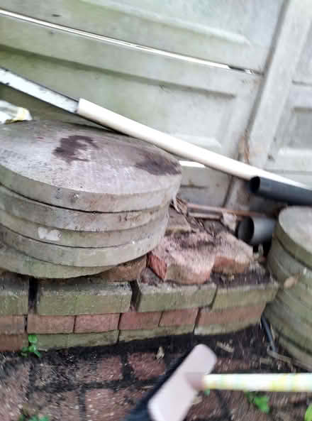 Photo of free Round garden slabs (Barkingside IG5) #3