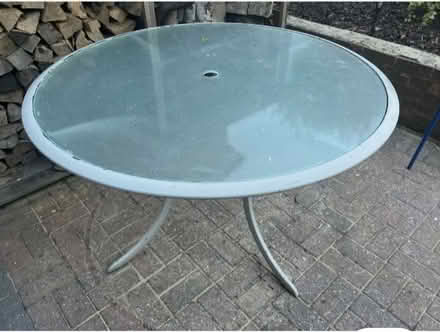 Photo of free Glass garden table (Harold Wood RM3) #1