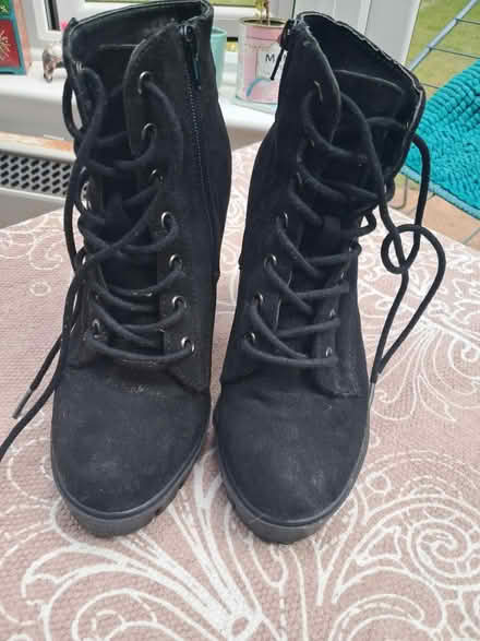 Photo of free High heeled boots (UK 3) (Weybridge KT13) #1