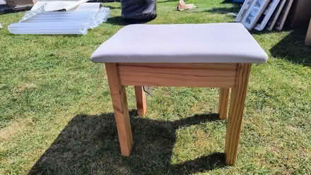 Photo of free Wooden Dressing Table Stool (CT8) #1