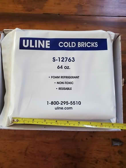 Photo of free 4 Uline cold bricks for ice chests (Capitol Hill) #2