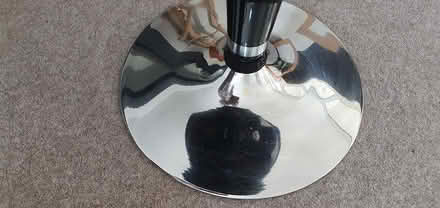 Photo of free small round swivel table (Hengistbury Head BH6) #3