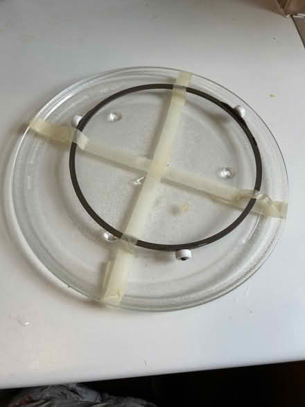 Photo of free Microwave plate 318mm diameter (Chapeltown LS7) #1
