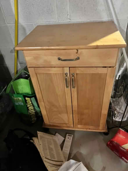 Photo of free Cabinet with two shelves and drawer (Montgomery Township) #1