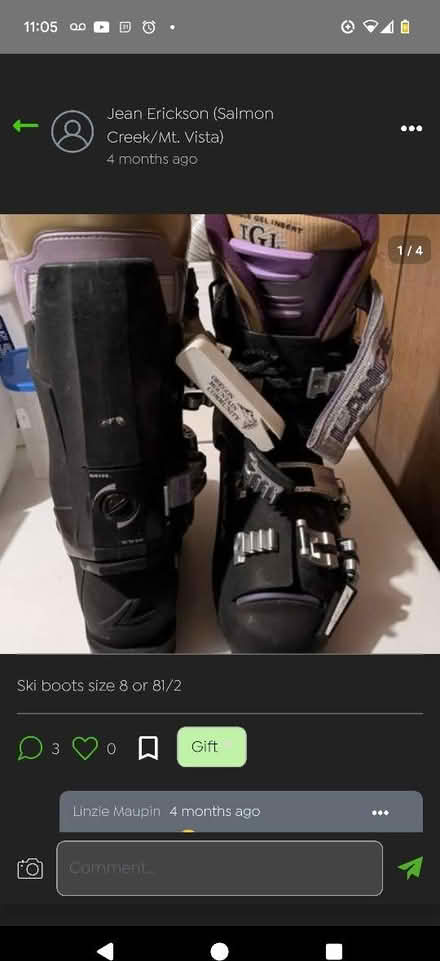 Photo of free Ski boots (Salmon Creek) #1
