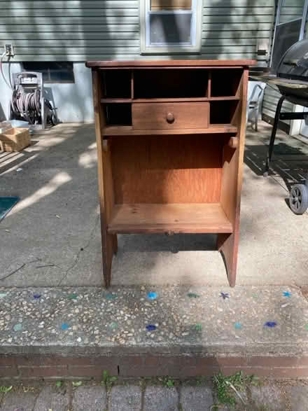 Photo of free Old wooden desk/secretary (Green Brook, south of Rt 22) #1