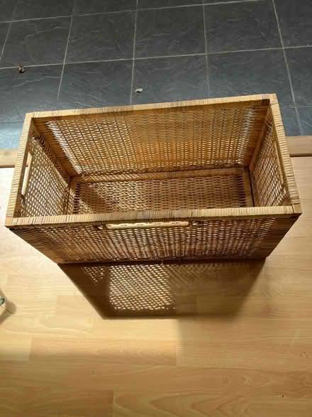 Photo of free 8 large Wicket storage baskets (Garvestone NR9) #2