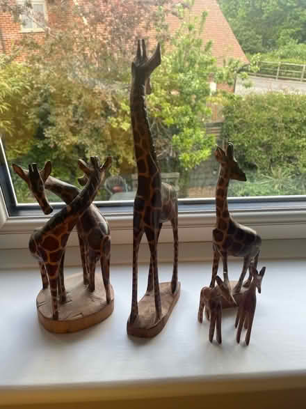 Photo of free Wooden giraffe ornaments (Colchester CO3) #1