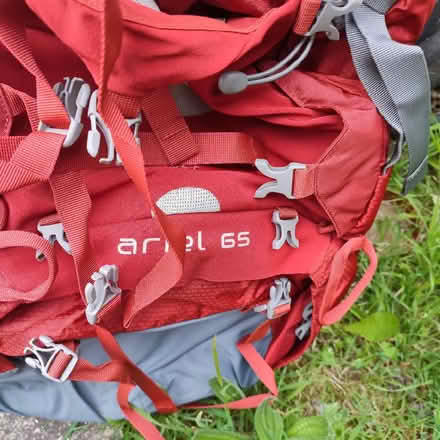 Photo of free Osprey Ariel 65 litre rucksack, woman s/m (Church RG2) #1