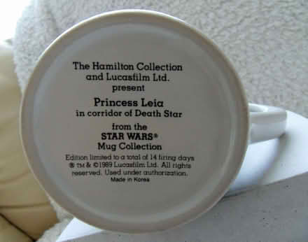 Photo of free Star Wars Mug (Langley SL3) #3