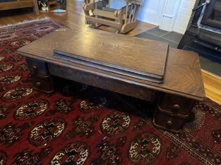 Photo of free Antique Singer Sewing machine desk (Chapel Hill) #3