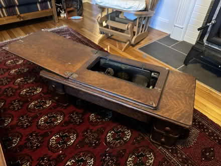 Photo of free Antique Singer Sewing machine desk (Chapel Hill) #2