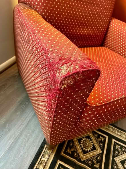 Photo of free Upholstered Recliner Chair (Owings Mills,MD) #4