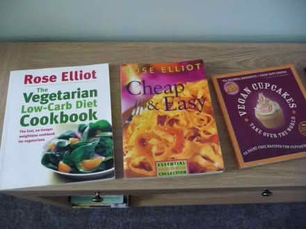 Photo of free Assorted vegetarian/vegan cook books (St Helens TN34) #1