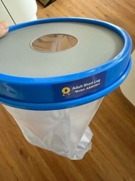 Photo of free StrideOn waterproof cast/bandage protector (Crookes S10) #3