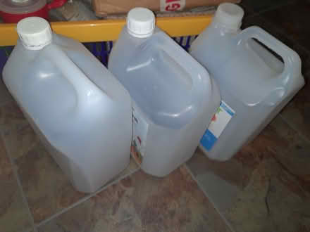 Photo of free 3 x 5L empty liquid containers (Buckingham Park HP19) #1