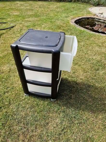Photo of free Three plastic drawer unit (Arborfield Garrison RG2) #1